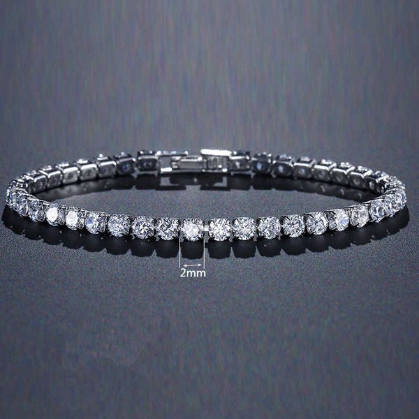 cubic zirconia tennis bracelets iced out chain women men gold color men bracelet chain homme jewelry 4mm q0719, Black
cubic zirconia tennis bracelets iced out chain women men gold color men bracelet chain homme jewelry 4mm q0719, Black