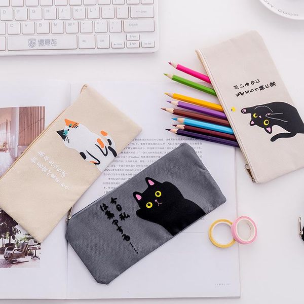 pencil bags cartoon cute case kawaii cat patten storage bag canvas high capacity school office supplies students gifts
pencil bags cartoon cute case kawaii cat patten storage bag canvas high capacity school office supplies students gifts