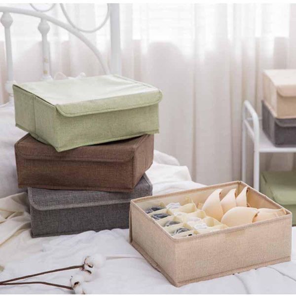 storage drawers large foldable washable bra underwear box cotton and linen moisture-proof multi-sock finishing organization
storage drawers large foldable washable bra underwear box cotton and linen moisture-proof multi-sock finishing organization