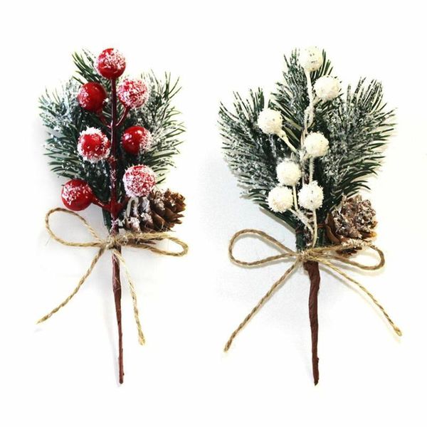 1pc craft fake flowers christmas decor artificial stamen berry pine branch wedding party decoration diy gift box decorative & wreaths
1pc craft fake flowers christmas decor artificial stamen berry pine branch wedding party decoration diy gift box decorative & wreaths