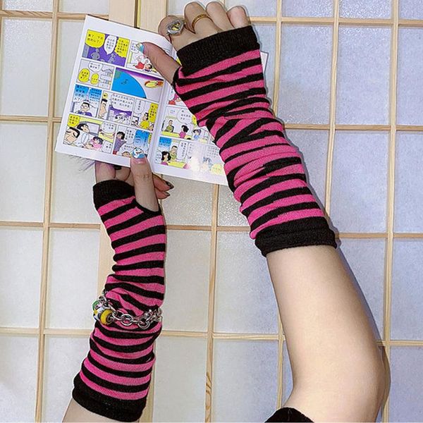 five fingers gloves women fashion anime long fingerless striped elbow 2021 warmer knit mittens work christmas gift, Blue;gray
five fingers gloves women fashion anime long fingerless striped elbow 2021 warmer knit mittens work christmas gift, Blue;gray