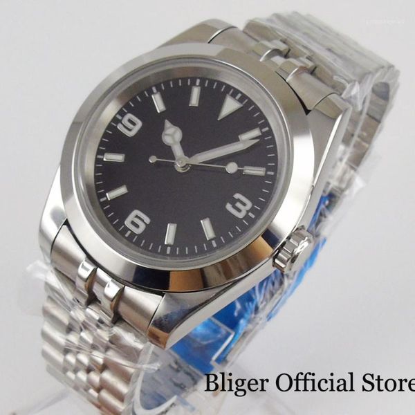 wristwatches 36mm men watch sterile mechancial jubilee bracelet seeing glass back luminous hand nh35 miyota 8215 movement, Slivery;brown
wristwatches 36mm men watch sterile mechancial jubilee bracelet seeing glass back luminous hand nh35 miyota 8215 movement, Slivery;brown