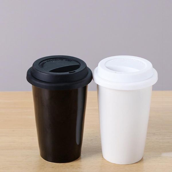 mugs simple double-layer insulated pure white ceramic mug with lid handy coffee cup office water
mugs simple double-layer insulated pure white ceramic mug with lid handy coffee cup office water