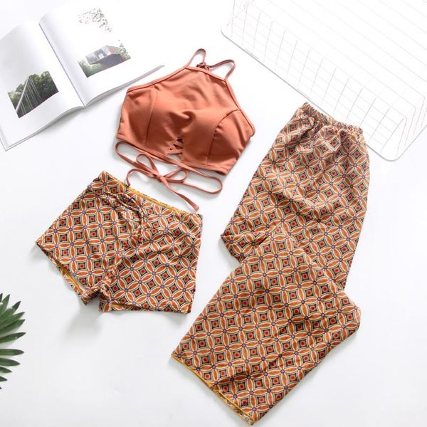 one-piece suits tankini sets with shorts summer women two pieces swimwear retro print bathing bikini push up swimsuits plus size swimming
one-piece suits tankini sets with shorts summer women two pieces swimwear retro print bathing bikini push up swimsuits plus size swimming