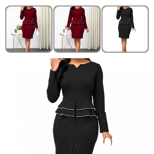 two piece dress soft temperament ladies v neck blouse tight hip skirt suit for work, White
two piece dress soft temperament ladies v neck blouse tight hip skirt suit for work, White