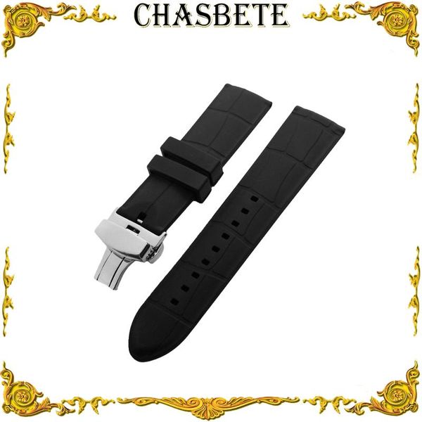 watch bands 24mm silicone rubber band universal watchband butterfly buckle resin strap wrist loop belt bracelet black + pin tool, Black;brown
watch bands 24mm silicone rubber band universal watchband butterfly buckle resin strap wrist loop belt bracelet black + pin tool, Black;brown