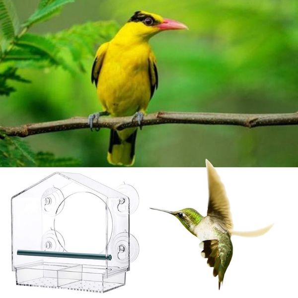 bird cages acrylic window feeder strong suction cups weatherproof with shield roof drain holes outdoor clear house
bird cages acrylic window feeder strong suction cups weatherproof with shield roof drain holes outdoor clear house