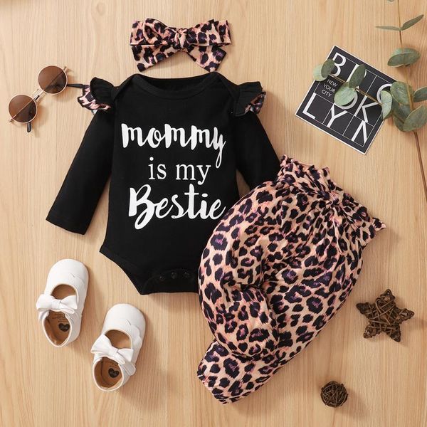 clothing sets infant baby boys girls letter romper+leopard print pants+headband outfits set autumn suit for children birthday gift, White
clothing sets infant baby boys girls letter romper+leopard print pants+headband outfits set autumn suit for children birthday gift, White