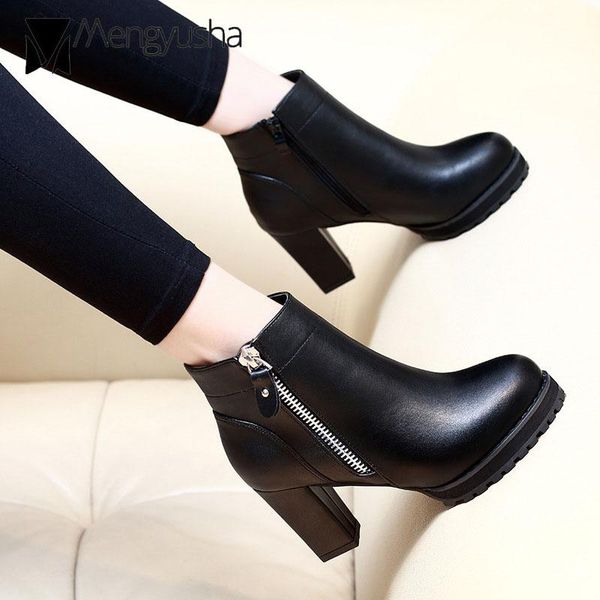 boots pointed side zipper platform leather women thick high heels ankle botas mujer invierno cowboy black rubber booties c74
boots pointed side zipper platform leather women thick high heels ankle botas mujer invierno cowboy black rubber booties c74