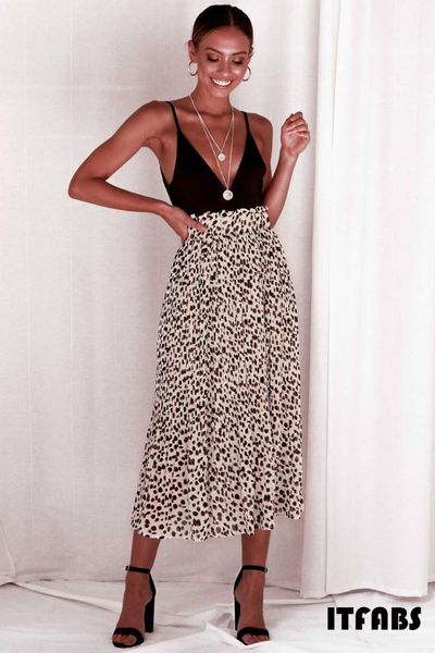 skirts iitfabs brand women leopard printed 2021 womens chiffon pleated long maxi dress elastic print skirt evening party, Black
skirts iitfabs brand women leopard printed 2021 womens chiffon pleated long maxi dress elastic print skirt evening party, Black