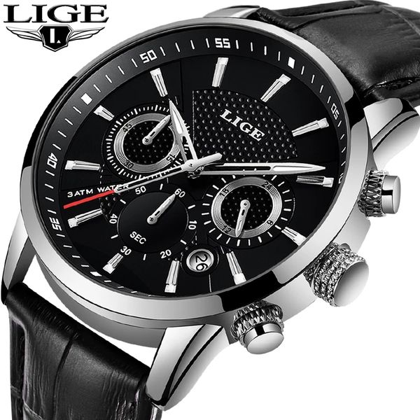 lige fashion mens watches brand luxury waterproof military chronograph sport quartz wrist watch men clock male reloj hombreg, Slivery;brown
lige fashion mens watches brand luxury waterproof military chronograph sport quartz wrist watch men clock male reloj hombreg, Slivery;brown