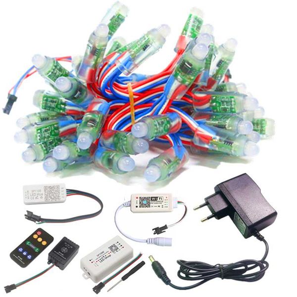 ws2811 full color ip68 waterproof rgb pixel led module + bluetooth / wifi music remote app controller 1a adapter modules
ws2811 full color ip68 waterproof rgb pixel led module + bluetooth / wifi music remote app controller 1a adapter modules