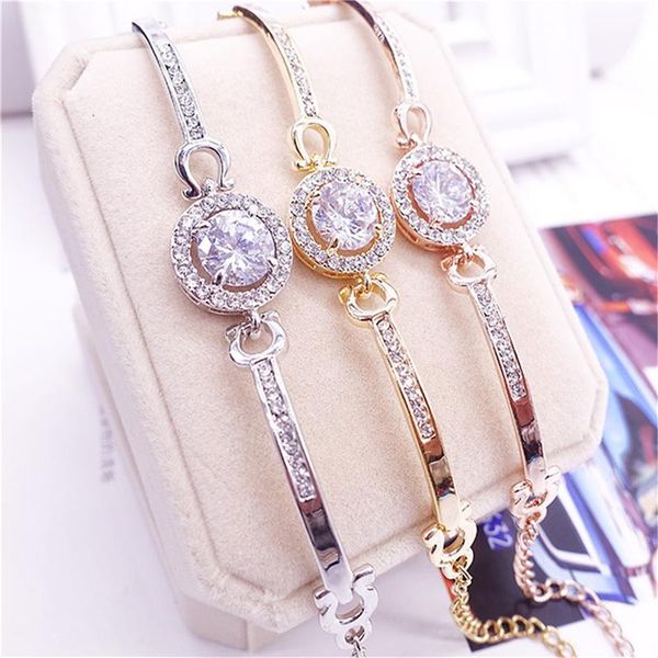 1pcs personality noble rhinestone charm bracelets golden rose gold married bracelet women fashion jewelry link, chain, Black
1pcs personality noble rhinestone charm bracelets golden rose gold married bracelet women fashion jewelry link, chain, Black