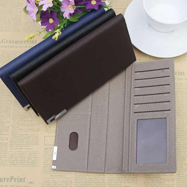 wallets 1 pc men luxury leather wallet id card holder purse checkbook long clutch bifold bussiness, Red;black
wallets 1 pc men luxury leather wallet id card holder purse checkbook long clutch bifold bussiness, Red;black