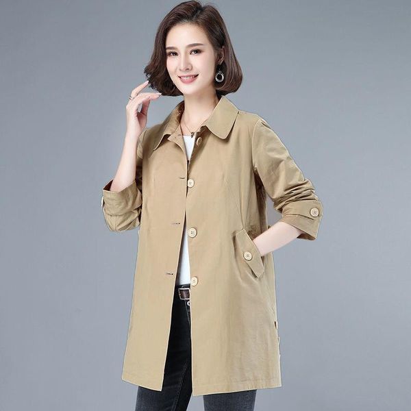women's trench coats windbreaker middle long 2021 spring and autumn coat loose easy to wear, Tan;black
women's trench coats windbreaker middle long 2021 spring and autumn coat loose easy to wear, Tan;black
