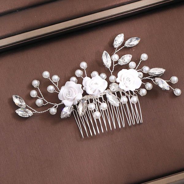 hair clips & barrettes handmade silver color flower pin accessories women combs bride wedding comb jewelry accessory lb, Golden;silver
hair clips & barrettes handmade silver color flower pin accessories women combs bride wedding comb jewelry accessory lb, Golden;silver