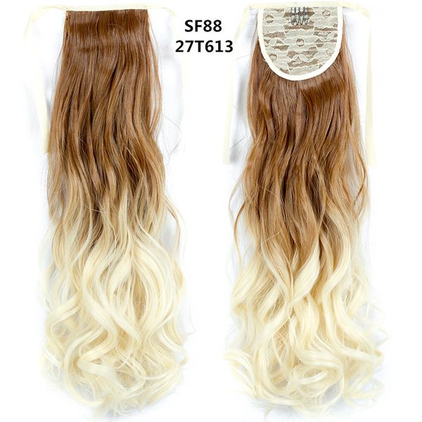 synthetic drawstring ponytail clip in hair extension ombre color 22inch 100g curly wavy hairpieces for women, Black
synthetic drawstring ponytail clip in hair extension ombre color 22inch 100g curly wavy hairpieces for women, Black