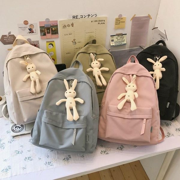 backpack harajuku cute student bag korean ins fashion small fresh simple solid color nylon unisex
backpack harajuku cute student bag korean ins fashion small fresh simple solid color nylon unisex
