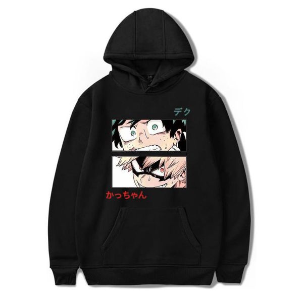 men's hoodies & sweatshirts men women anime hoodie my hero academia boy streetwear manga pullover children clothes oversized, Black
men's hoodies & sweatshirts men women anime hoodie my hero academia boy streetwear manga pullover children clothes oversized, Black