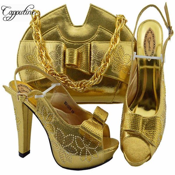 capputine arrival italian crystal shoes and bags to match set fashion with matching nigerian women wedding dress, Black
capputine arrival italian crystal shoes and bags to match set fashion with matching nigerian women wedding dress, Black