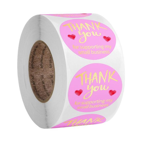 gift wrap pink paper label stickers gold thank you sticker scrapbooking for supporting my small business 500pcs 1 inch scrapbook
gift wrap pink paper label stickers gold thank you sticker scrapbooking for supporting my small business 500pcs 1 inch scrapbook