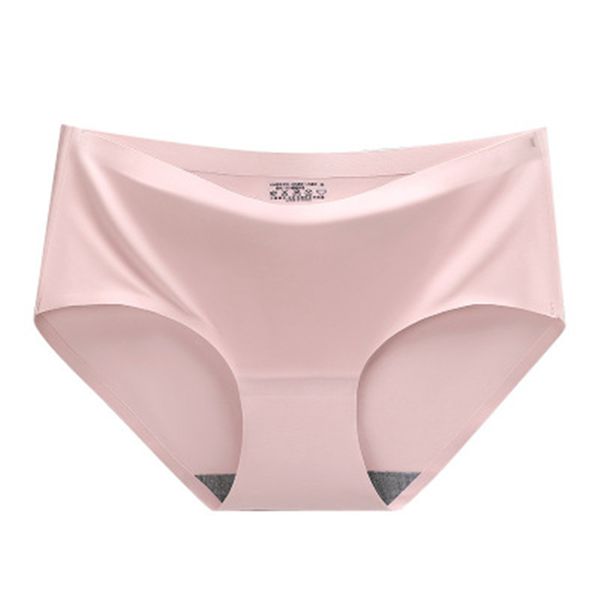 womens seamless ice silk panties fashion trend solid color middle waist underwear designer female erotic lingerie comfortable briefs, Black;pink
womens seamless ice silk panties fashion trend solid color middle waist underwear designer female erotic lingerie comfortable briefs, Black;pink