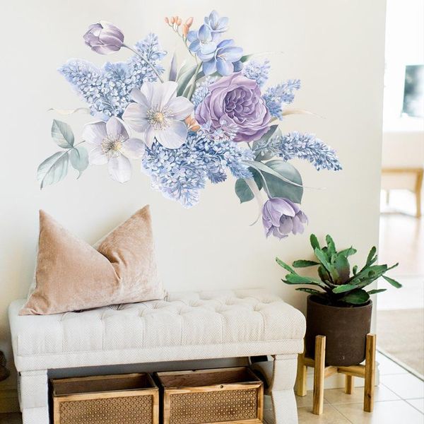wall stickers beautiful purple rose flowers for kids room living bedroom nursery home decor removable decal poster
wall stickers beautiful purple rose flowers for kids room living bedroom nursery home decor removable decal poster