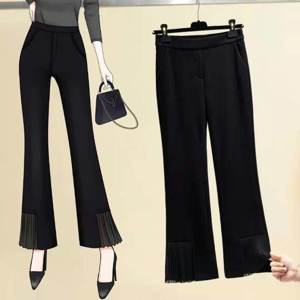 women's pants & capris 2021 fat sister trendy autumn high elastic waist fishtail slim cropped, Black;white
women's pants & capris 2021 fat sister trendy autumn high elastic waist fishtail slim cropped, Black;white