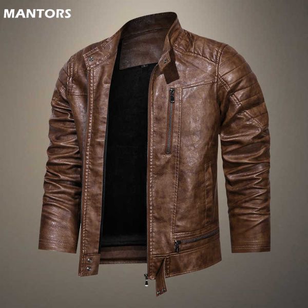 mens pilot leather jacket stand collar pu leather coat male motorcycle leather jacket windproof slim men's jacket streetwear 210928, Black
mens pilot leather jacket stand collar pu leather coat male motorcycle leather jacket windproof slim men's jacket streetwear 210928, Black