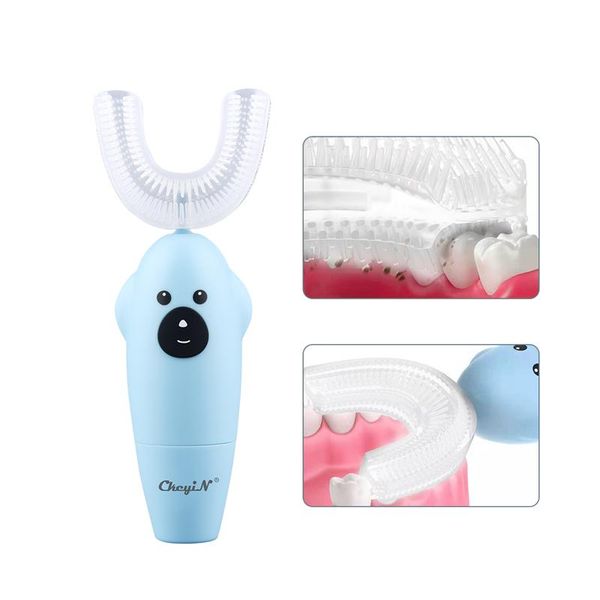 smart electric toothbrush ckeyin u-shape silicone ipx5 waterproof low-frequency vibration for 3-12 years old children lazy
smart electric toothbrush ckeyin u-shape silicone ipx5 waterproof low-frequency vibration for 3-12 years old children lazy