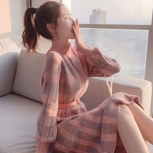 casual dresses women's winter regular/added cotton sweet pink waist long thickened inner sweater knitted dress female, Black;gray
casual dresses women's winter regular/added cotton sweet pink waist long thickened inner sweater knitted dress female, Black;gray