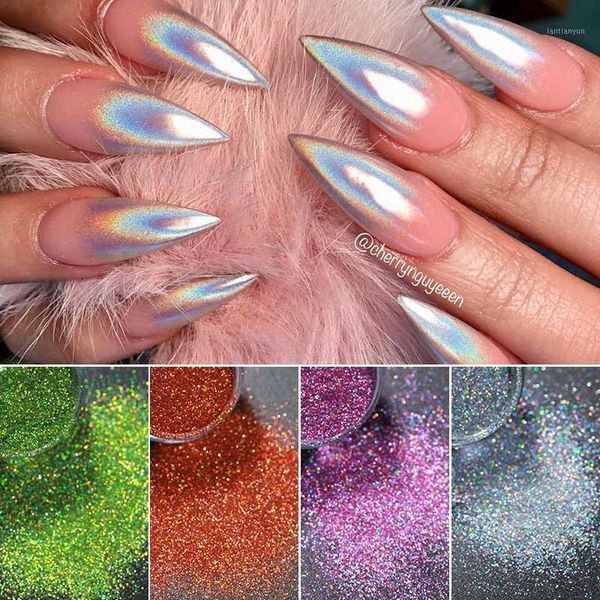 holographics nail powder laser colorful shining shell art decorations silver pigment dust nails glittering accessories1, Silver;gold
holographics nail powder laser colorful shining shell art decorations silver pigment dust nails glittering accessories1, Silver;gold