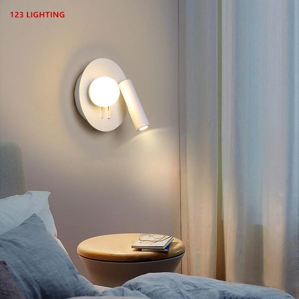 wall lamp rotatable 2 lights led bedroom bedside living room corridor sconce white body reading home light
wall lamp rotatable 2 lights led bedroom bedside living room corridor sconce white body reading home light