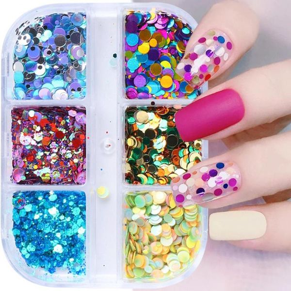 nail glitter s 1box sequins long service life convenient paillette cloth ornament stickers particles for pography, Silver;gold
nail glitter s 1box sequins long service life convenient paillette cloth ornament stickers particles for pography, Silver;gold