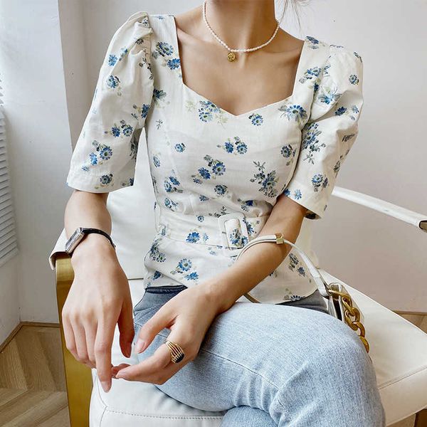women's sweaters sweaters puff sleeve shirt square collar floral print sashes summer female 3r2c, White;black
women's sweaters sweaters puff sleeve shirt square collar floral print sashes summer female 3r2c, White;black