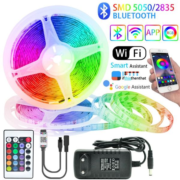 strips light bluetooth rgb /2835 flexible tape luces led diode 12v 5m-20m decorative backlight tv computer bedroom
strips light bluetooth rgb /2835 flexible tape luces led diode 12v 5m-20m decorative backlight tv computer bedroom