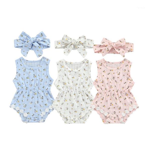 jumpsuits baby romper summer 2021 fashion infant toddler girls clothes floral print sleeveless jumpsuit+headband, Blue
jumpsuits baby romper summer 2021 fashion infant toddler girls clothes floral print sleeveless jumpsuit+headband, Blue