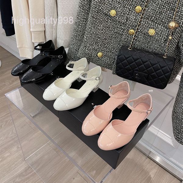 dress shoes high end quality early spring mary jane shoes mid air heel baotou women's patent leather pink sandals, Black
dress shoes high end quality early spring mary jane shoes mid air heel baotou women's patent leather pink sandals, Black