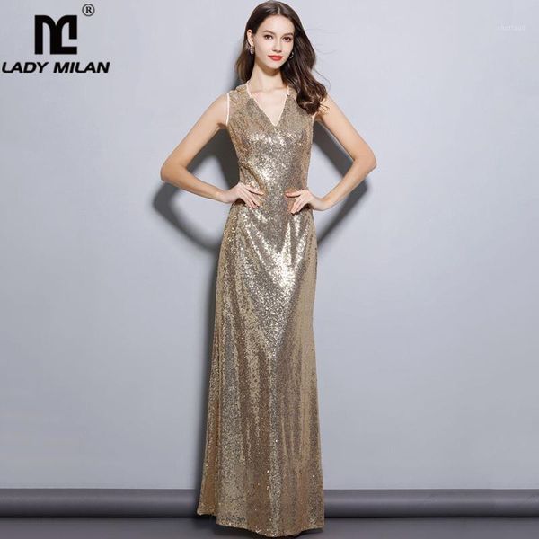 women's runway dresses v neck emboridery sleeveless sequined elegant fashion party prom long maxi vestidos casual, Black;gray
women's runway dresses v neck emboridery sleeveless sequined elegant fashion party prom long maxi vestidos casual, Black;gray