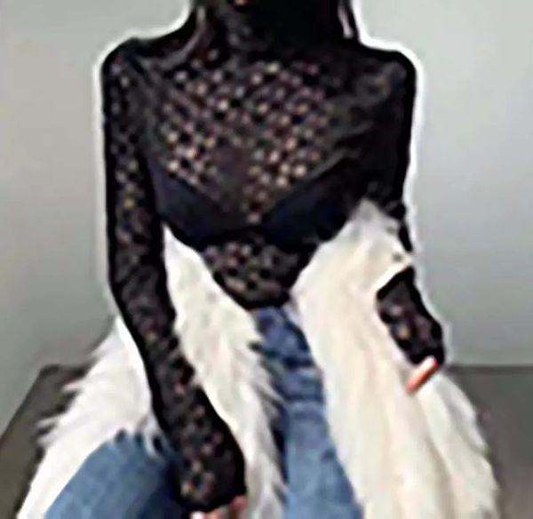 women blouses t shirt leotard letter embroidered long-sleeve t-shirt web celebrity high collar temperament lace versatile shirts transfer wh, White
women blouses t shirt leotard letter embroidered long-sleeve t-shirt web celebrity high collar temperament lace versatile shirts transfer wh, White