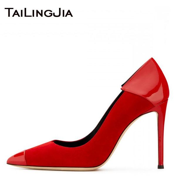 dress shoes women pumps elegant party dance heels wedding bridals pointed toe red faux suede patent leather slip on fashion 2021, Black
dress shoes women pumps elegant party dance heels wedding bridals pointed toe red faux suede patent leather slip on fashion 2021, Black
