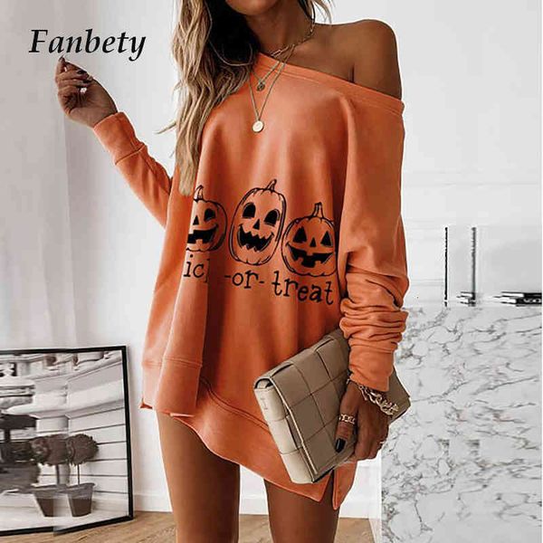 women's knits & tees women casual halloween pumpkin printed sweatshirt autumn long sleeve loose pullover off shoulder la, White
women's knits & tees women casual halloween pumpkin printed sweatshirt autumn long sleeve loose pullover off shoulder la, White