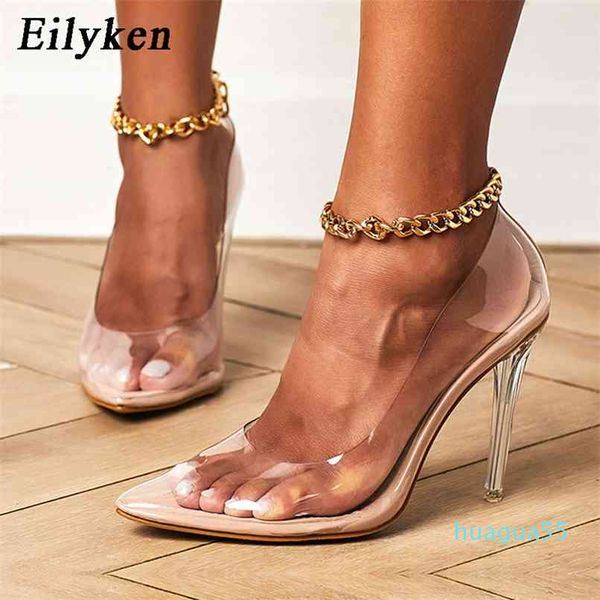 pvc transparent jelly shoes woman fashion ankle metal chain design buckle ladies perspex heels nightclub pumps, Black
pvc transparent jelly shoes woman fashion ankle metal chain design buckle ladies perspex heels nightclub pumps, Black