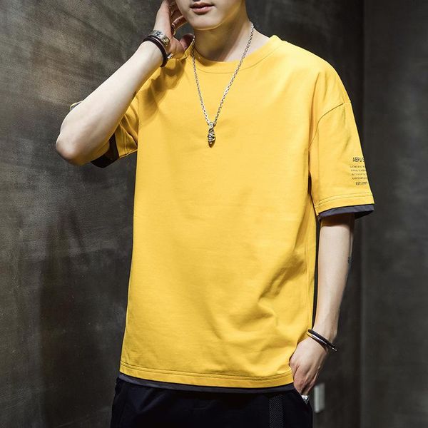 short sleeve t-shirt 2021 summer men loose casual o-neck shirts cotton tees t men's t-shirts, White;black
short sleeve t-shirt 2021 summer men loose casual o-neck shirts cotton tees t men's t-shirts, White;black