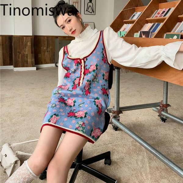 women's vests flower print knitted vest loose casual single breasted sleeveless coats spring 2021 fashion female a954, Black;white
women's vests flower print knitted vest loose casual single breasted sleeveless coats spring 2021 fashion female a954, Black;white