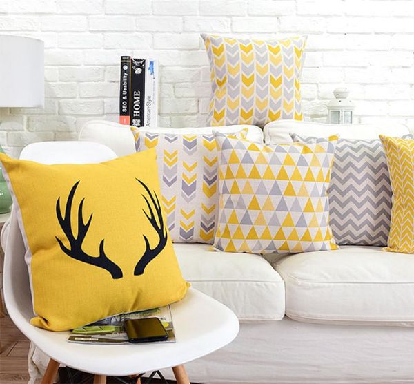 cushion/decorative pillow cute geometric square throw pillow/almofadas case teen child kid,yellow grey cushion cover home decore
cushion/decorative pillow cute geometric square throw pillow/almofadas case teen child kid,yellow grey cushion cover home decore