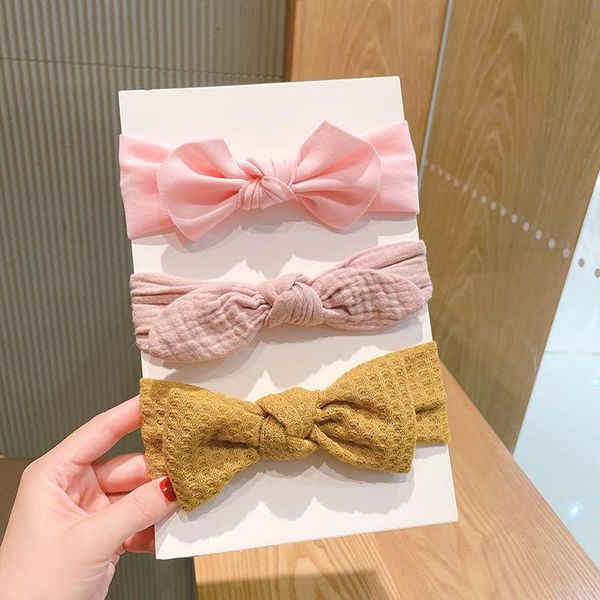 hair accessories 3pcs/set solid color soft baby headband born bows cotton band kids headwear children turban girl, Slivery;white
hair accessories 3pcs/set solid color soft baby headband born bows cotton band kids headwear children turban girl, Slivery;white