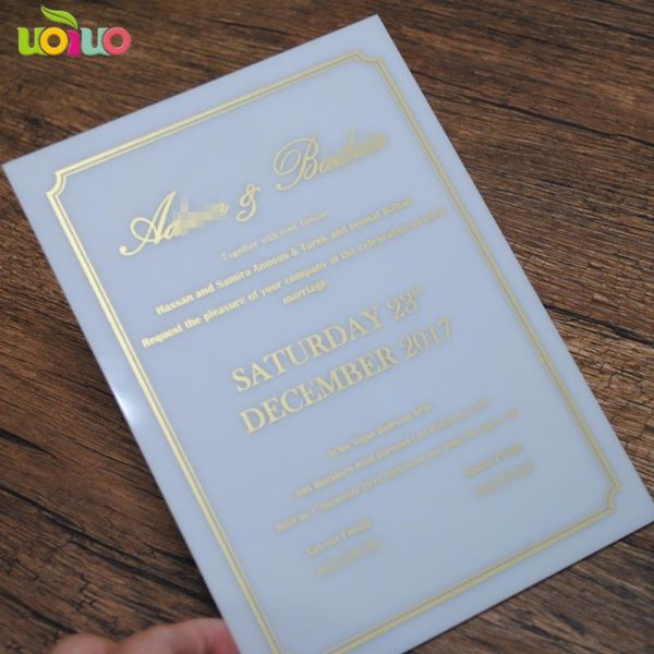 greeting cards 10pcs est sell laser cut white wedding acrylic invitation card with printing names box
greeting cards 10pcs est sell laser cut white wedding acrylic invitation card with printing names box