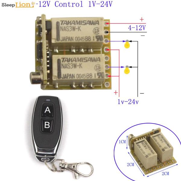 smart home control 4-12v 2 channel relay on off wireless 4v 6v 9v 12v mini 2ch remote switch micro receiver
smart home control 4-12v 2 channel relay on off wireless 4v 6v 9v 12v mini 2ch remote switch micro receiver