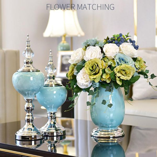 vases european-style vase tv cabinet living room flower arrangement ceramic ornaments american high-end dining table floral home light
vases european-style vase tv cabinet living room flower arrangement ceramic ornaments american high-end dining table floral home light